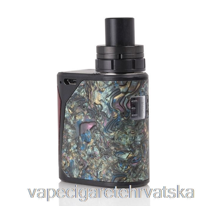 Vape Hrvatska Smok Priv One 60w All-in-one Kit - 920mah Black Body / Green Mother Of Pearl